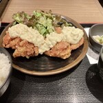 なるとキッチン - 濃厚タルタルザンギ定食(4ヶ)