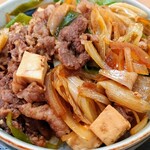 岩正 - 牛丼＋赤だし
