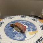 鮨 いくた - すま鰹の藁焼き