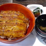 東京竹葉亭 - 鰻丼(椿)と肝吸い