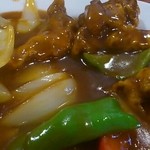中華料理　千福 - 酢豚　アップ
