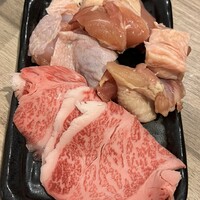 黄金出汁しゃぶと江戸前寿司 肉のあさつ 梅田お初天神店 - 