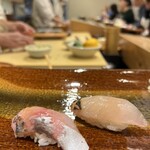 Sushi Rekireki - アジ、サワラ