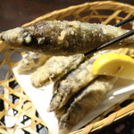Robatayaki Nagonago - メヒカリの唐揚げ
