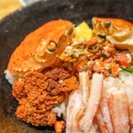 越前がに・旬のお料理 らでん - せいこ丼御膳