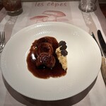 ラ シャッス - ❸千葉県君津市小猪のバラ肉の赤ワインとバルサミコ酒の煮込み。