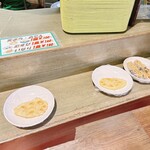 うどん茶屋さいた - 天ぷらは、残り少なかった