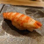 Sushi Ryuuma - 車海老(天草)＋ボタン海老(北海道)