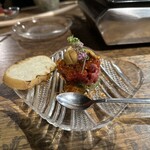 焼肉うしどし - 海鮮和牛ユッケ