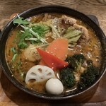 Su Pu Kare- - チキンカレーに角煮トッピング