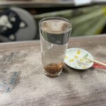 大衆酒場 明星 - 焼酎ホット梅干入り