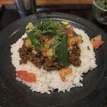 Ghar - ベジラムキーマ 辛さ1 ご飯普通 1100円