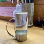 お茶漬け・おむすび よこやま - 麦焼酎 湯割り 500円。