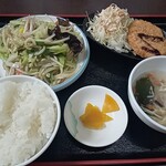 台湾料理 福祥居 - 野菜炒め定食