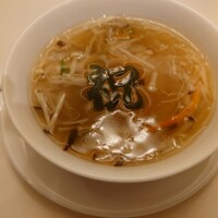 中国料理 彩龍 - 干し貝柱入り海のコラーゲンスープ