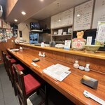 御食事処 なかや - カウンター