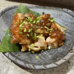 奈良 - 鶏の味噌ほうば焼き。味噌ダレがたまりません！