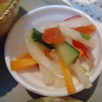 ボージャン - アチャールはあっさり系