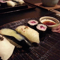 祇園 京料理 花咲 - 漬け物にぎり