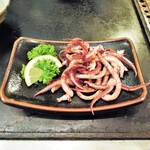 お好み焼・蛸焼　明治色亭 - ゲソの塩焼き