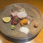ひのひ - お刺身盛り合わせ