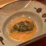 鮨 たかはし - アジ　イクラソース