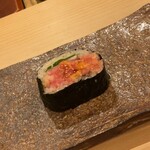 鮨 たかはし - トロウニ巻き