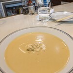 レストラン・タカヤマ - サービスセットのスープ