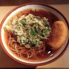 そばの神田 東一屋 - 春菊天そば コロッケ追加