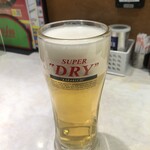 餃子の王将 - 生ビール（中ジョッキ）税込495円