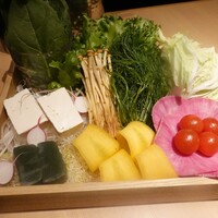 完全個室 しゃぶしゃぶ九 西麻布 本店 - 野菜