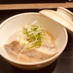 菘 - 白身の煮付け　柚子が心地よい香り