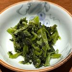 Oraga Soba Himeji Pioreten - わさび菜漬け