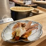 本間勝維 - セイコガニの醤油漬け