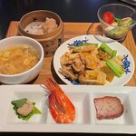 華都飯店 博多 - 点心ランチセット（2200円）