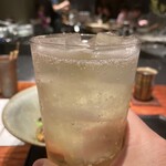 薪炭まだら - 薪ハイボールで〆