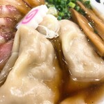麺屋くろ松 - 鶏ワンタン