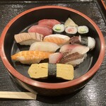 Sushidokoro Aoi - にぎり寿司1.5人前。