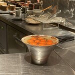 薪炭まだら - これが〆のご飯で大活躍するとは、この時点では気付かなかった