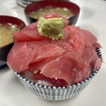 鶴亀屋食堂 - マグロ丼ミニ