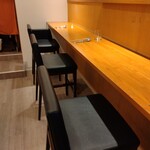 パスタとワインのお店 Piacere - カウンター席