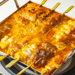 Famous “beef hormone skewer stew hotpot”