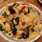 中国料理 堀内 - キクラゲ、肉、玉子