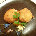 中納言 - 家内が選んだ伊勢海老のクリームコロッケ