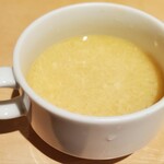 焼肉 大松屋 矢場町店 - スープ 玉子にうま塩味