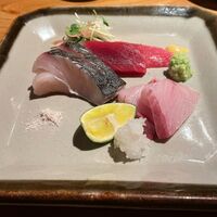 味のなかむら - さしみお任せ3点盛り