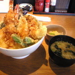 がってん食堂大島屋 - 市場天丼