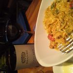 UOKIN PICCOLO - 魚のラグーのタリアテッレと二本目のワイン