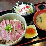 てっぱん焼き・個室宴会 みその - 伊賀牛ステーキ丼