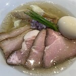 宍道湖しじみ中華蕎麦 琥珀 - アップ。